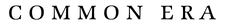 COMMON ERA logo